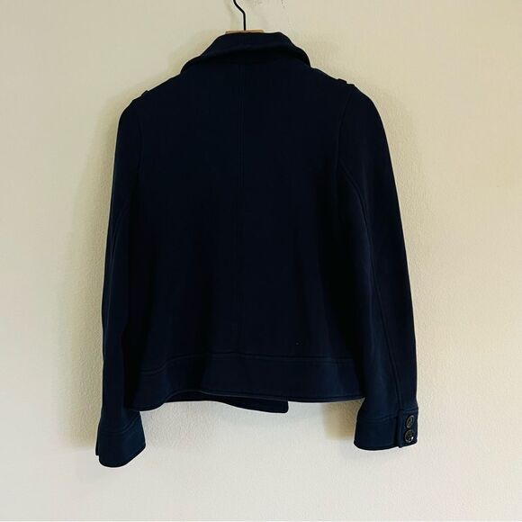 AMERICAN EAGLE Women's Dark Blue Button Front Coat Size Medium - Picture 2 of 7